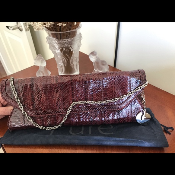 Snake skin clutch - Picture 2 of 5